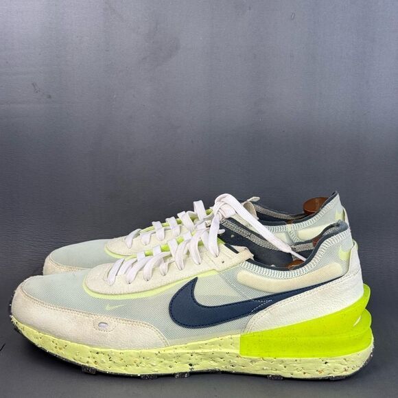 Nike Waffle One Crater Lime Ice athletic sneaker shoes men’s size 15 main image 5